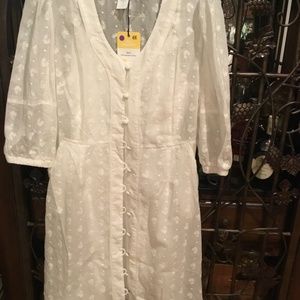 Cabi  Midsummer White Dress